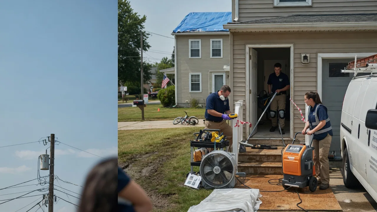 Water Damage Repair in Rosholt, SD near me